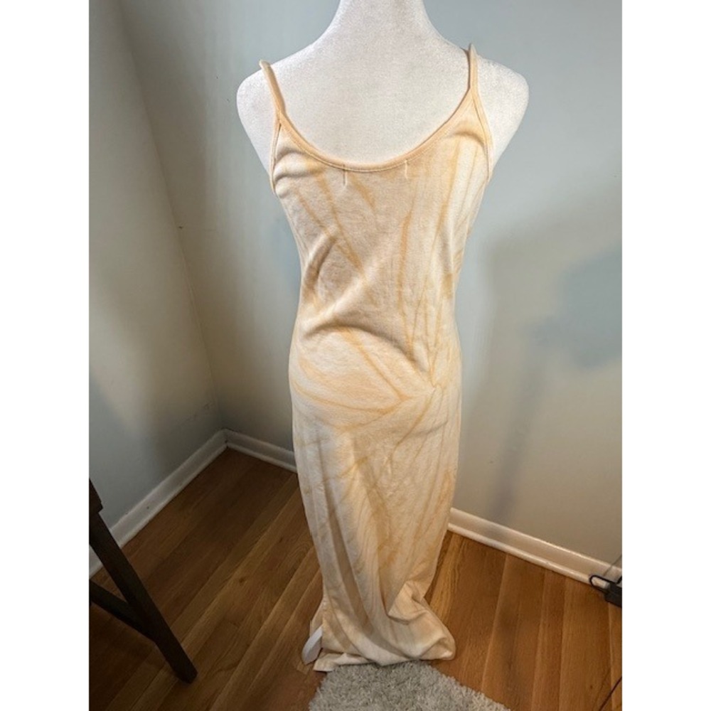 Daydreamer Free People Noelle Tie Dye Column Maxi Dress M Celestial Graphic - Picture 10 of 12
